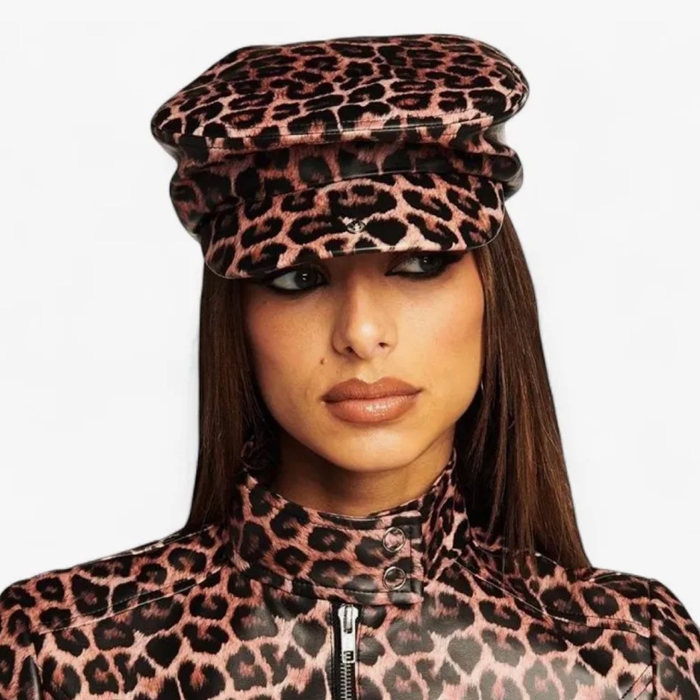 I AM GIA Cheetah Y2K Hat